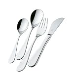 Zwilling J.A Henckels Filou Children's Cutlery Set, Polished 18/10 Stainless Steel, 4 Piece