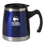 Georgia Southern University - 16-ounce Squat Travel Mug Tumbler - Blue