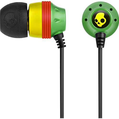 Skullcandy INK'd Earbuds (Rasta)
