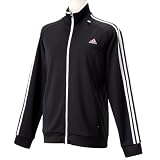 (アディダス)adidas AT ウォームアップジャケット CU737 O35761 ブラック/ホワイト S