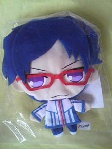 Anime Free! Iwatobi Swim Club lawson ryugasaki rei FlatPlush Mascot case