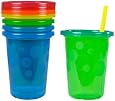 The First Years Take & Toss Spill-Proof Straw Cups - 10Oz, 4 Pack