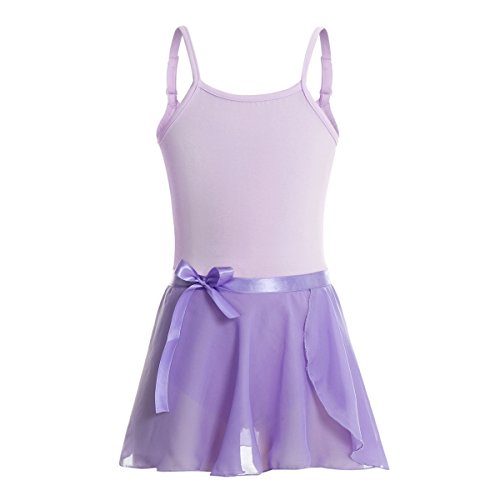 MAGIC TOWN Girls' Camisole Tutu Dress Leotard