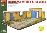 Miniart 1/35 Farm Wall Diorama Base w/Figure S MNA36033IMAGE