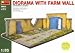 Miniart 1/35 Farm Wall Diorama Base w/Figure S MNA36033_s-1