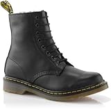 IMAGE OF Dr. martens Women's Serena 8 Eye Boot,Black,8 F(M) UK / 10 B(M) US