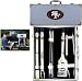 San Francisco 49ers 8pc. BBQ Set w/Case