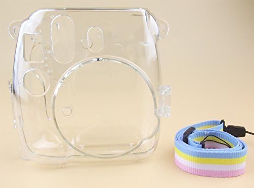 ICEKEY Crystal Clear PC Hard Case Cover for FujiFilm Instant Instax Mini8 Camera(Transparent)