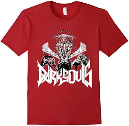 Men's Dark Soul 2 T-Shirt Medium Cranberry