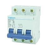 uxcell　サーキットブレーカー　DZ47-63 C50　プラスチック　メタル　AC400V50Hz