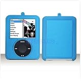 For Apple Ipod Nano 3rd Generation Gen 3G Protex 2-Tone Leather BLUE Protective Case Cover