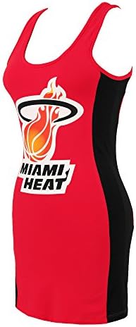 NBA Miami Heat Red Logo Juniors Tunic Tank Top (Medium)