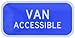 Tapco R7-8B Engineer Grade Prismatic Rectangular ADA Handicap Sign, Legend 