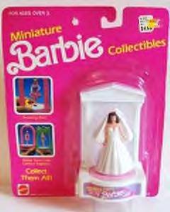 Barbie Miniature Collectible - Wedding Party 1959 Bride
