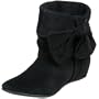 Diba Women's Dis N Dat Bootie,Black/Suede,8 M US