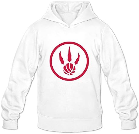 Men's Toronto Raptors Logo Sport Hoodies Sweatshirt White Size L Custom By Rahk