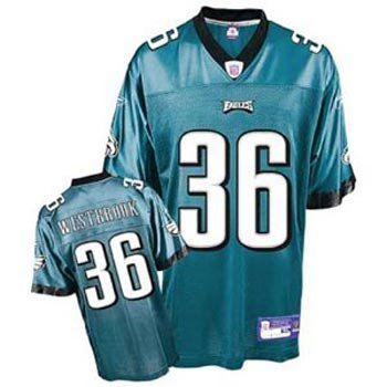 Brian Westbrook Reebok Eagles Green Replica Jersey - Size 52 - XL
