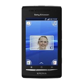Sony Ericsson Xperia X8 / Android / Touch Screen / T-Mobile / Pay As You Go / Pre-Pay/ PAYG / Mobile Phone - Black