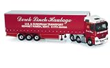 Corgi CC18207 1:76 Scale Mercedes Actros Curtainside Derek Linch Road Transport Roadscene Limited Edition