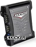 Kicker 08ZX100.2 100W RMS 2/1 Ch Bridgeable ZX Series Amp ZX100.2