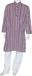 Mens Clothing Kurta Pajama Long Sleeve Cotton Dress Size M Chest :40 inches (gkp502a)