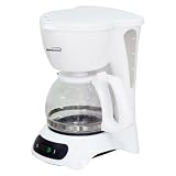 4 Cup Coffee Maker, White