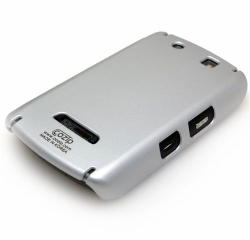 Cozip Brand Rubberized Polycarbonate Snap on Slim fit Case Cover for RIM Blackberry Storm 9500 ( Silver ) Cozip Brand Rubberized Polycarbonate Snap on Slim fit Case Cover for RIM Blackberry Storm 9500 ( Silver )