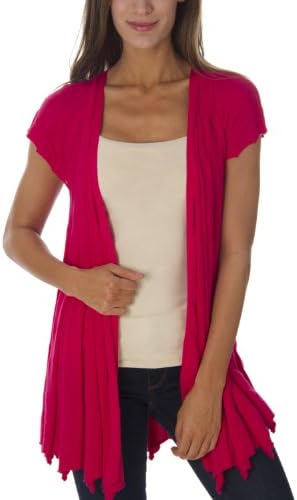 Women's Butterfly Twist Cardigan - Small, Fuchsia
