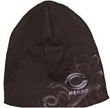 Mens Chicago Bears Cuffless Tonal Script Knit Cap