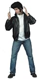 T-Bird Leather look Jacket for Adult with embroidered logo on the back