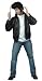 T-Bird Leather look Jacket for Adult with embroidered logo on the back