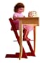 The Original STOKKE KinderZeat - raspberry