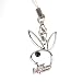 Hand Crafted Cellular Phone Charm - Animal Bunny - Pink