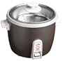 Zojirushi NHS-10HX 6-Cup Rice Cooker/Steamer, Metallic Gray