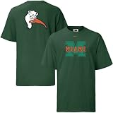 Nike Miami Hurricanes Green Big Look T-shirt