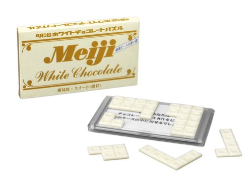 明治ホワイトチョコレートパズル