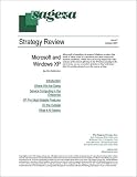 Review The Sageza Group  / Mirosoft and Windows XP