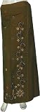 Girls Long Casual Pencil Skirt Cotton Comfortable Dress