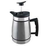 Planetary Design Table Top Stainless Steel French Presses 32oz Brushed Stainless