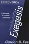 New Testament Exegesis: A Handbook for Students and Pastors