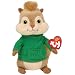 Ty Beanie Baby Alvin And The Chipmunks - Theodore Plush Toy