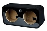 Dual 10 Sealed Enclosure Black
