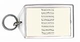 Sheet Music (Musica Antiqua) Keychain