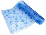 AquaTouch River Rocks Bath Mat, Blue