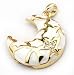 Crystal Diamond Moon style Crystal USB Flash Drive with Necklace:8GB