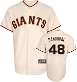 Brian Wilson Youth Jersey: Majestic Home Ivory Replica #38 San Francisco Giants Jersey
