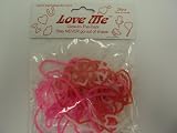 Bama Bandz Love Me Glow in the Dark Bands Rubber Bandz Band Wristband (24)
