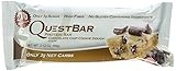 UPC 888849000036 product image for Quest Nutrition Protein Bar, Chocolate Chip Cookie Dough, 2.12 oz,12 Count | upcitemdb.com