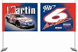 Mark Martin Racing Driver Nascar Car Flag