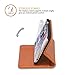 SHIELDON Slim Fit Leather Flip Wallet Case with Kickstand, Card Slots, Bill Compartment, Magnetic Closure for iPhone 6s / iPhone 6 4.7 Inch - Brown